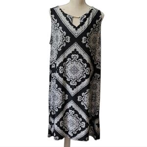 Haani Monochrome Patterned Dress